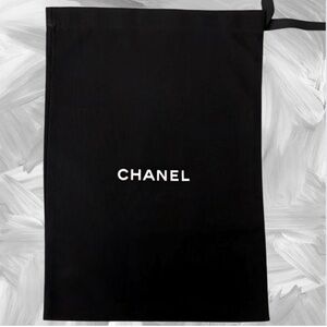 NEW! CHANEL Bag Duster Pouch Dust Bag AUTHENTIC XL Travel Makeup Decor Luxury